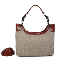 Ines Delaure Sac à Main Raphia Tessy