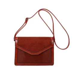 Ines Delaure Sac Bi Matiere Velours Ange