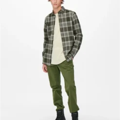 Only & Sons Pantalon Chino Cam