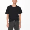 Only & Sons Tee-shirt Roy -Only & Sons shop 22022531 black only sons