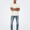Only & Sons Jean Slim Loom -Only & Sons shop 22024064 dark blue denim only sons