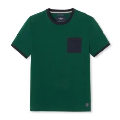 LA GENTLE FACTORY Tee Shirt Poche ContrastePio -Only & Sons shop 800298 2580 vert bouteille la gentle factory 1