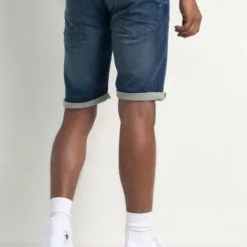 Petrol Bermuda Jeans Olivier -Only & Sons shop sho001 dark stone petrol 3