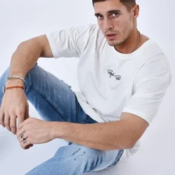 Projectx Tee Shirt Logo -Only & Sons shop t231014 blanc projectx 3