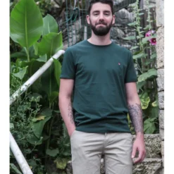 BENSON & CHERRY Tee-shirt Tesbio -Only & Sons shop tesbio vert sapin benson cherry 1