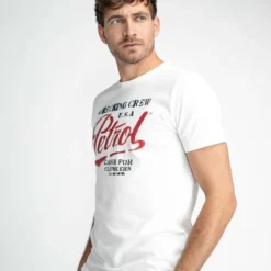 Tee Shirt Petrol Industries 8 Tee Shirt Petrol Industries -Only & Sons shop tsr601 ecru petrol 1