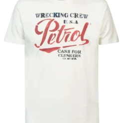 Tee Shirt Petrol Industries 11 Tee Shirt Petrol Industries -Only & Sons shop tsr601 ecru petrol 4
