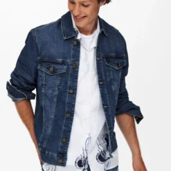 Only & Sons Veste En Jean Onscome -Only & Sons shop veste en jean onscome 2