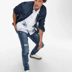 Only & Sons Veste En Jean Onscome -Only & Sons shop veste en jean onscome 4