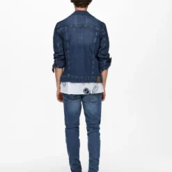 Only & Sons Veste En Jean Onscome -Only & Sons shop veste en jean onscome 5